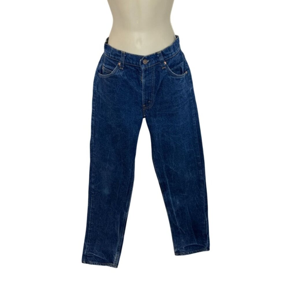 High Rise Blue Jeans - Picture 5 of 9